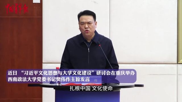 西南政法大学党委书记樊伟:大学也要为文化产业贡献GDP