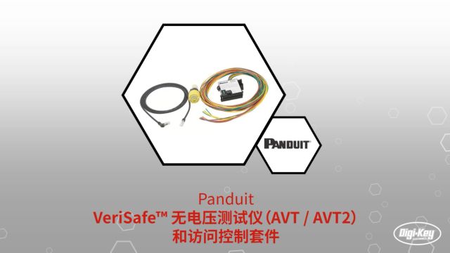 1分钟读懂 Panduit VeriSafe 无电压测试仪AVTAVT2和访问控制套件 | DigiKey 得捷