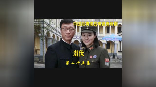 中国经典谍战电视剧《潜伏》解说版,第二十五集.