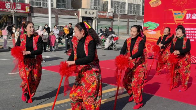 乡村年货大集在获嘉县开幕,欢庆新春佳节