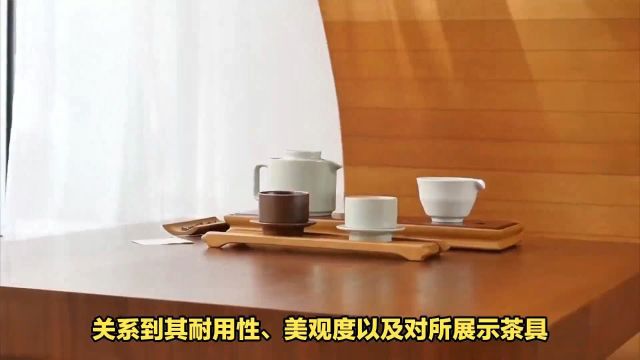 茶具展示柜什么材质好?