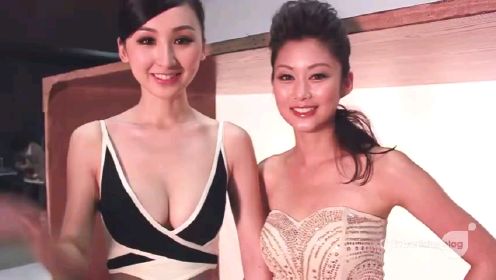 高海宁TVB月历拍摄花絮，身材真的绝