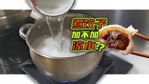 煮饺子必须加凉水吗？这么做的原因到底是啥【茼蒿会】