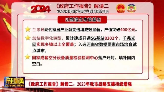 《政府工作报告》解读二:2023年我市战略支撑持续增强