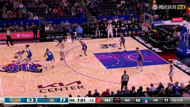 2023/24赛季NBA常规赛：尼克斯 VS 魔术 全场回放