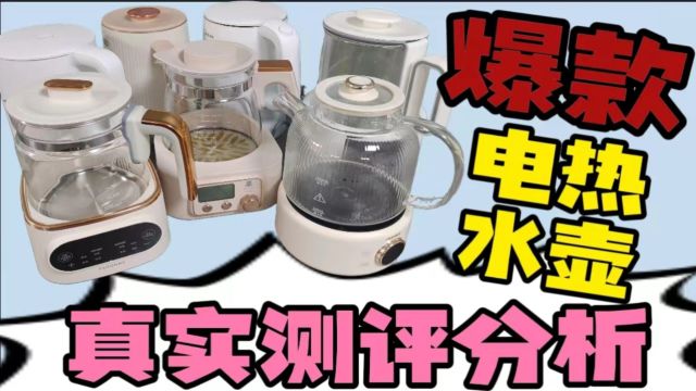 电热水壶哪个品牌好?硬核测评点评利弊