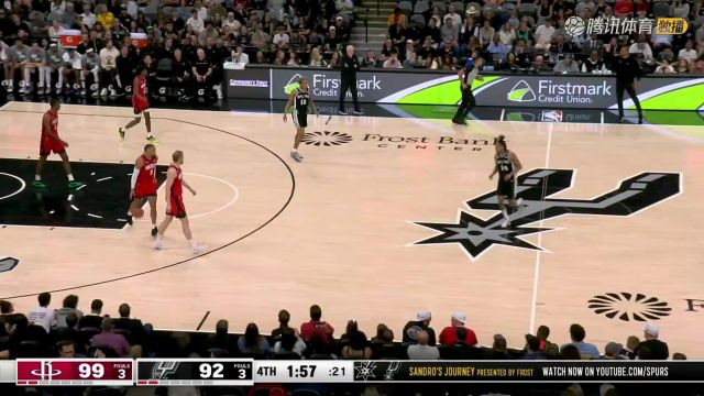 2023/24赛季NBA常规赛：火箭 VS 马刺 全场回放