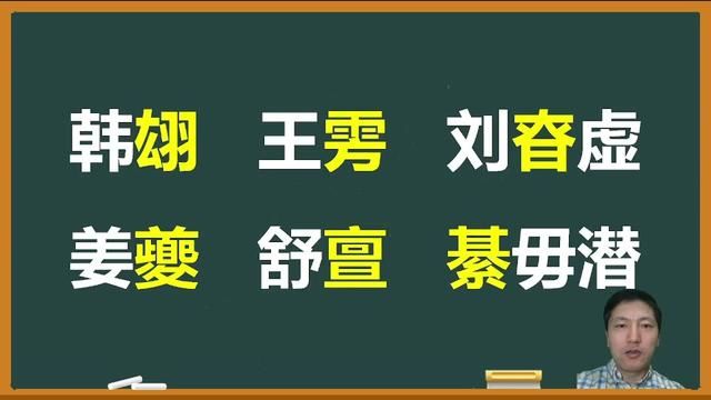 古代这六位诗词大家的名字好难读!其中有一个人的名字一读必错 #古代诗人 #名字 #字音 #汉字 #语文 #诗句