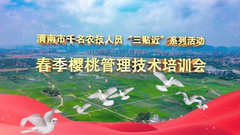 【专题摄制】渭南市2024年春季樱桃管理培训（勇士传媒出品）