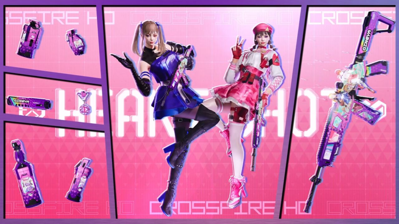 cfhd全新角色晴雅及系列武器即将上线