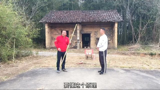 拳无影分享民间真功夫空手夺棍秘不外传手法