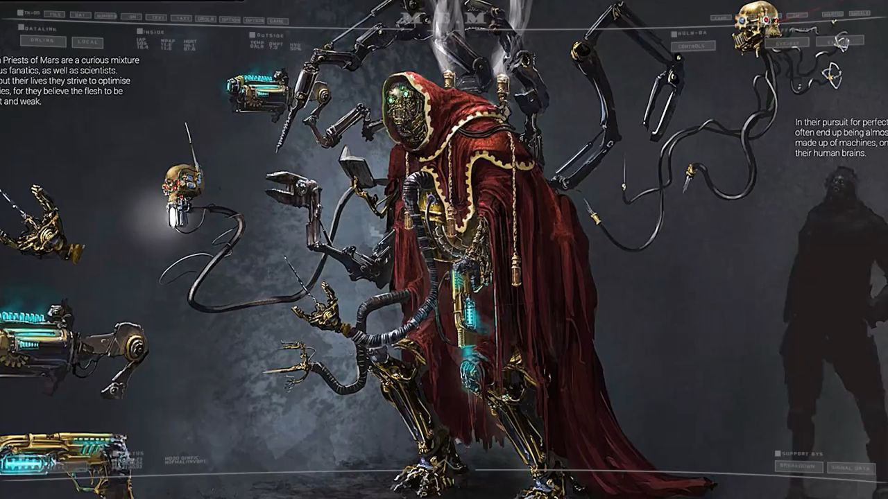 机械神教的深度刨析no.3 #战锤40k