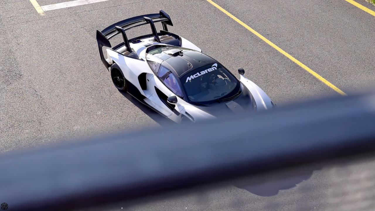 "他简直是个怪物" #迈凯伦sennagtr