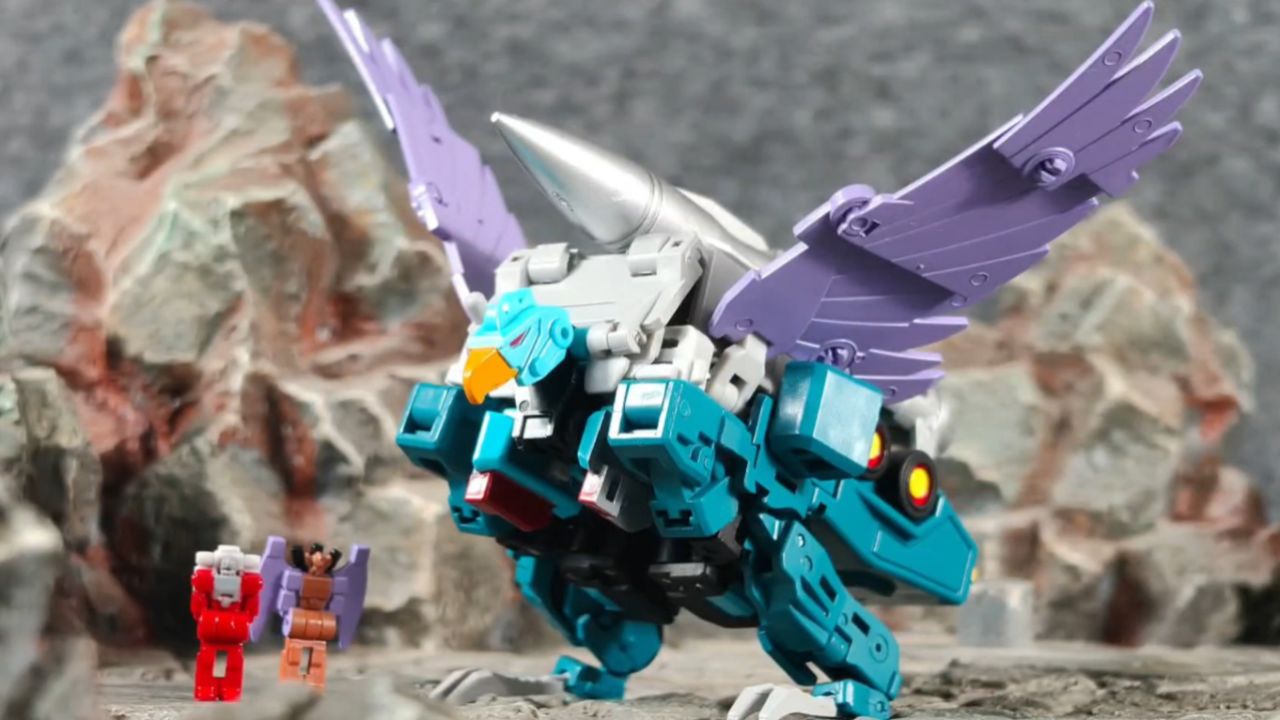 dx9mini 小比例变形金刚 头领战士 导弹鹰 双面客 快枪手 精涂版