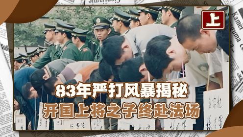 83年严打风暴揭秘,开国上将之子被押赴刑场,其父作何反应?_高清1080P在线观看平台_腾讯视频