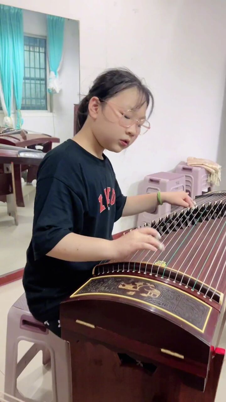 小学生 #宝宝秀 #古筝演奏 #才艺表演 #儿童乐器演奏#琴童