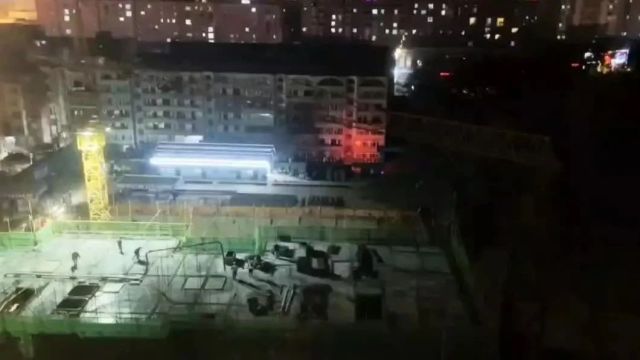 网曝吉林市世纪景苑二期工程夜间施工噪声扰民