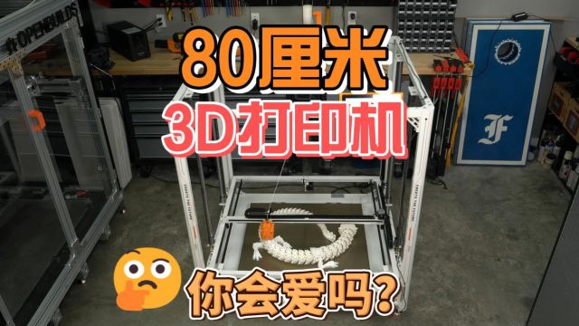 800尺寸万元的3D打印成品机,你会爱吗?