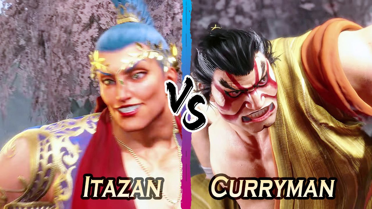 街霸 6:curry(本田)vs 板桥(玛丽莎)
