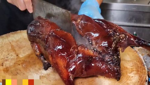 最美味的粤菜,深井烧鹅,搭配上酸甜梅子酱真的太完美了
