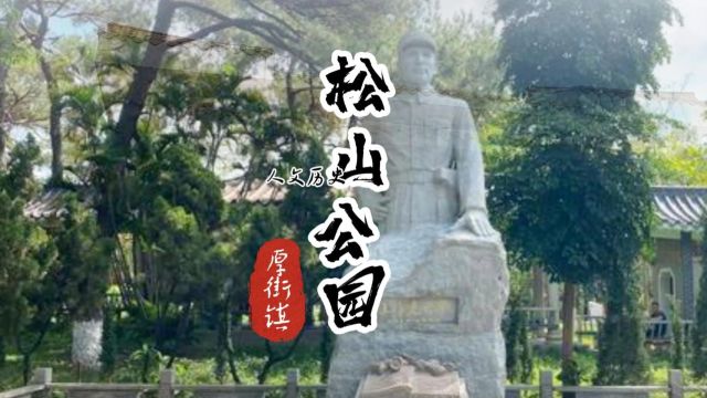 东莞系列之厚街松山公园,人文历史,王作尧将军,投身革命,立下赫赫战功.#松山公园 #厚街松山公园 #厚街镇