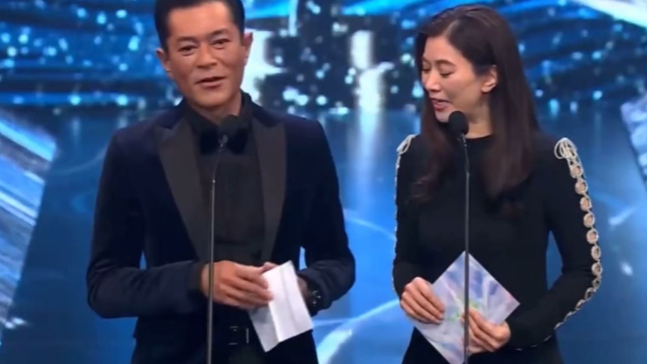梁朝伟封金像奖影帝,被刘嘉玲喊伟大的演员急了,古天乐开奖被叫错名
