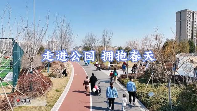 东营市东营区:走进公园 拥抱春天