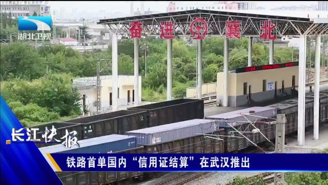 铁路首单国内“信用证结算”在武汉推出