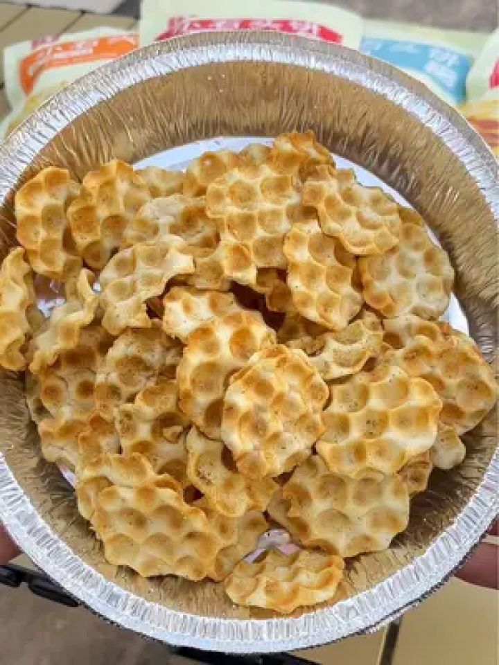 又酥又脆,越吃越香的小石头饼#山西美食