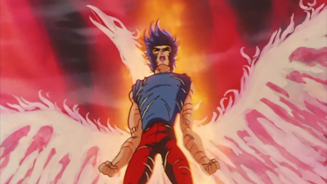 一辉粉碎圣衣爆发小宇宙 神斗士米伊美退场