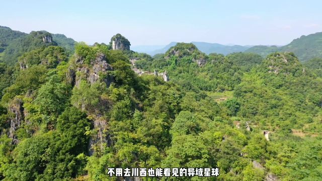 不用去川西也能看到的异域星球,夏天避暑的好去处,宜宾兴文石海. #天泉洞避暑 #僰王山避暑 #四川是好风光 #夏日避暑游 #兴文石海