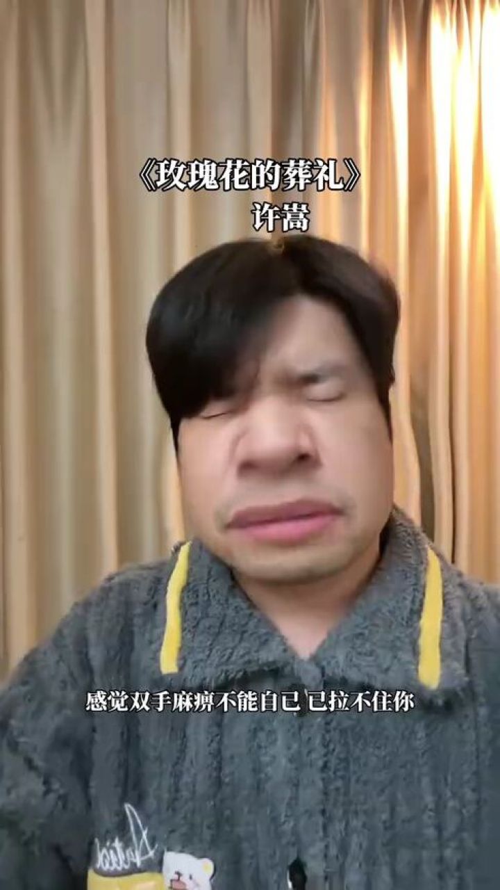 我说要娶穿碎花洋裙的你#玫瑰花的葬礼 #翻唱