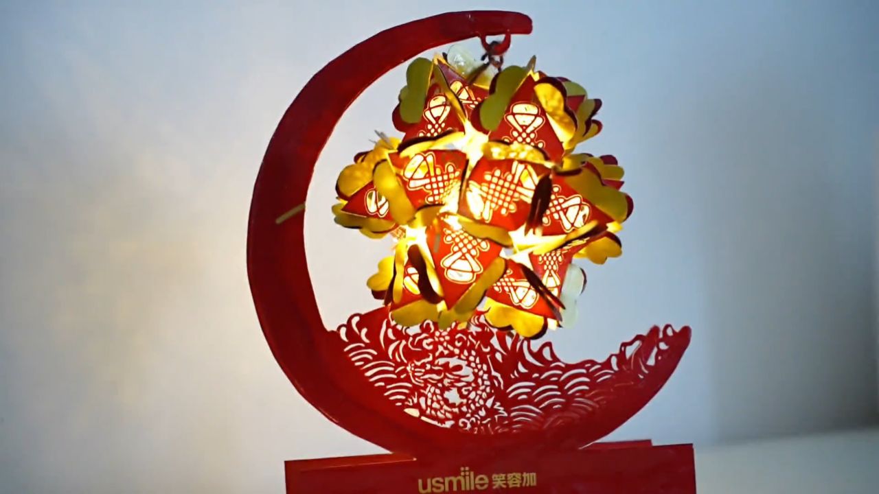 创意diy #手工diy #灯笼 #新年手工