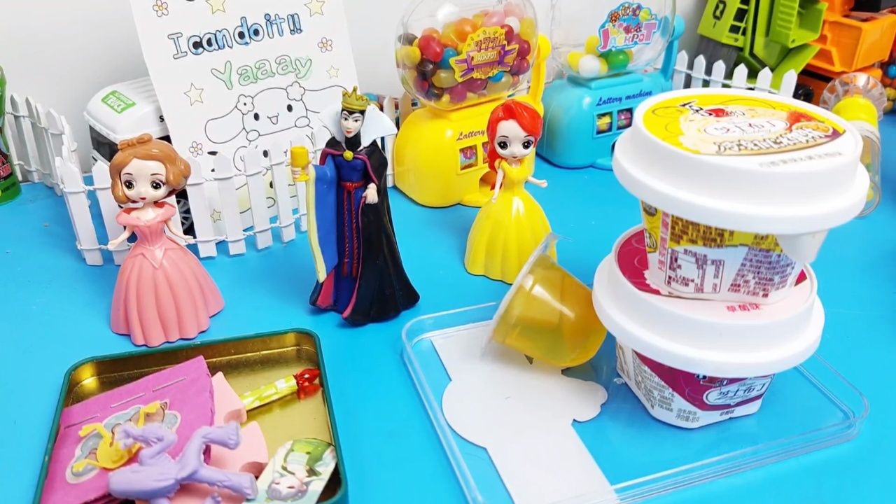 玩具故事:白雪公主盘子里的垃圾去哪里了