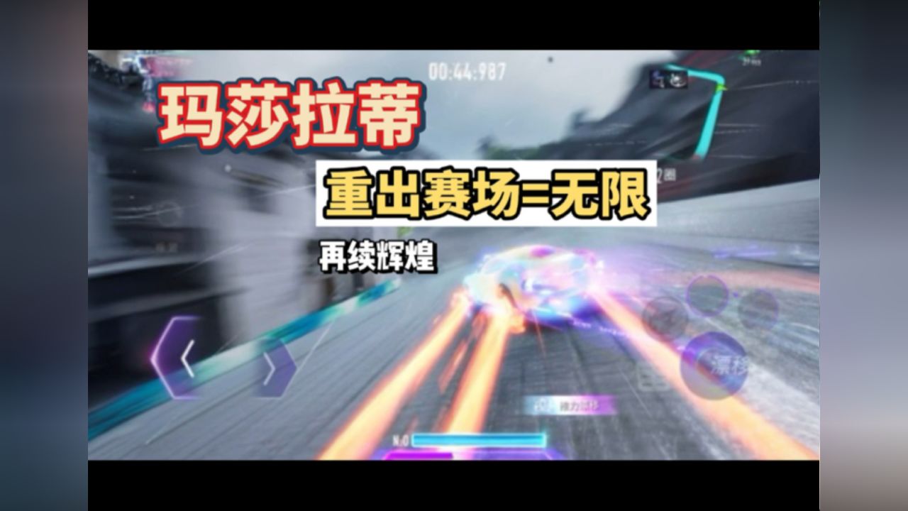 玛莎再现赛车前