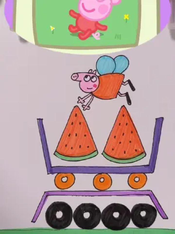 填色 #儿童绘画 #轻娱how #儿童简笔画 #手绘to