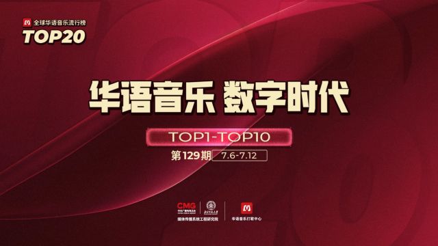 《全球华语音乐流行榜》第129期TOP1TOP10