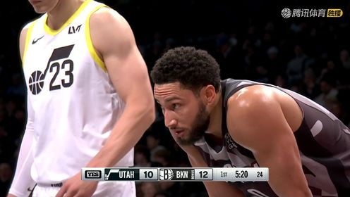 《布鲁克林篮网》【回放】NBA常规赛：爵士vs篮网中文解说全场回放