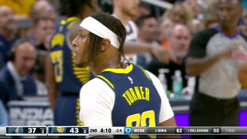 《NBA全场集锦》【回放】森林狼vs步行者第2节英文原声回放