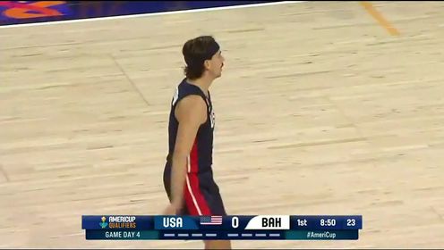 《FIBA》【回放】男篮美洲杯预选赛：美国vs巴哈马第1节原声回放