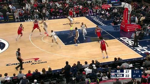 《NBA全场集锦》【回放】NBA常规赛：鹈鹕vs奇才英文原声全场回放
