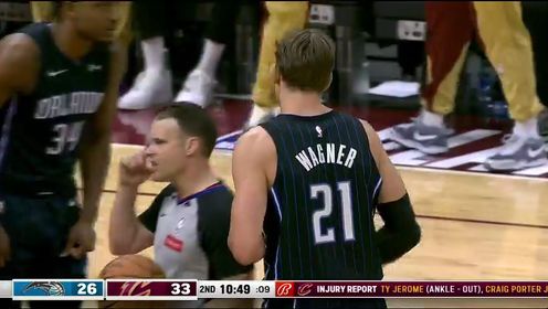 《NBA骑士》NBA季后赛：魔术vs骑士第2节英文原声回放