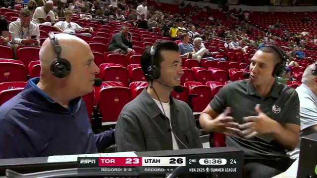 NBA夏季联赛：猛龙vs爵士第2节中文解说回放