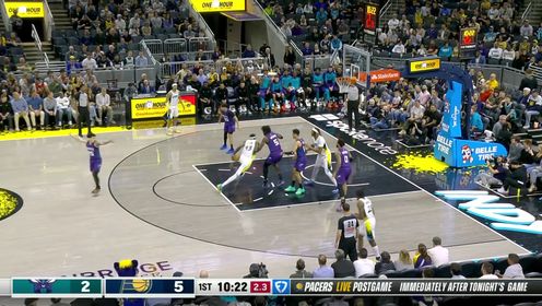 《NBA全场集锦》节奏一变分就来了 西亚卡姆后仰跳投稳稳命中