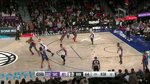 《布鲁克林篮网》【回放】NBA常规赛：国王vs篮网英文原声全场回放