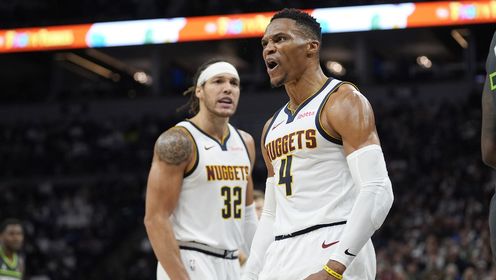 《NBA全场集锦》威少vs森林狼全记录 全场8中1拿下5+6+5末节激情满满