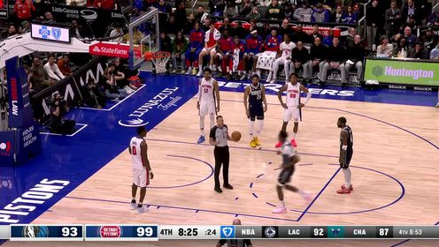 《NBA全场集锦》【回放】NBA常规赛：独行侠vs活塞第4节中文解说回放 