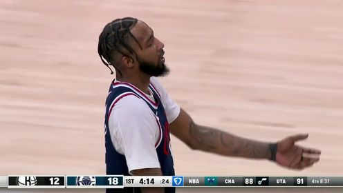 《洛杉矶快船》【回放】NBA常规赛：篮网vs快船英文原声全场回放