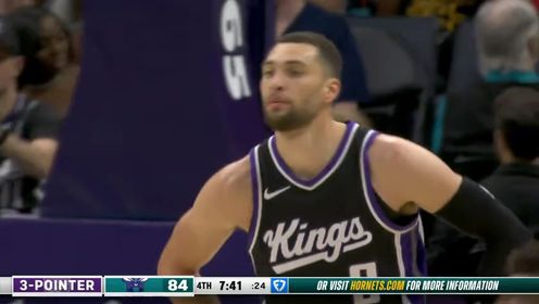 《NBA全场集锦》【回放】NBA常规赛：国王vs黄蜂第4节中文解说回放