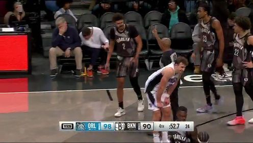 《布鲁克林篮网》NBA常规赛：魔术vs篮网第4节英文原声回放